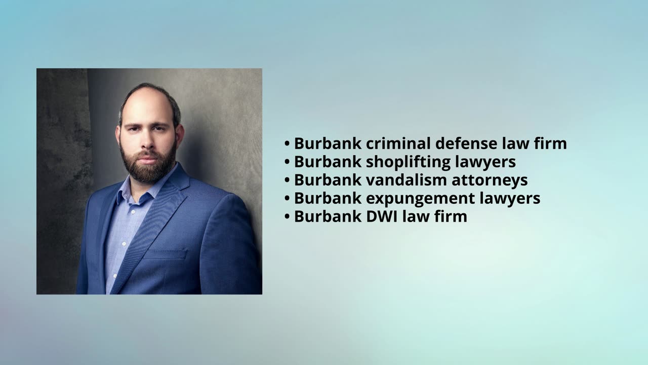 Burbank criminal defense law firm