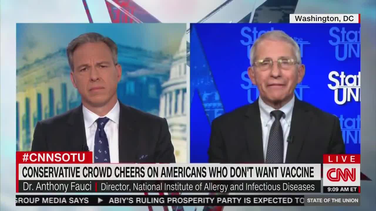 Fauci Not Happy CPAC Audience Didn't Fall For His COVID Analyses