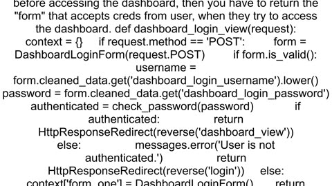 How can I request an already logged in user to confirm password to enter a specific page in django