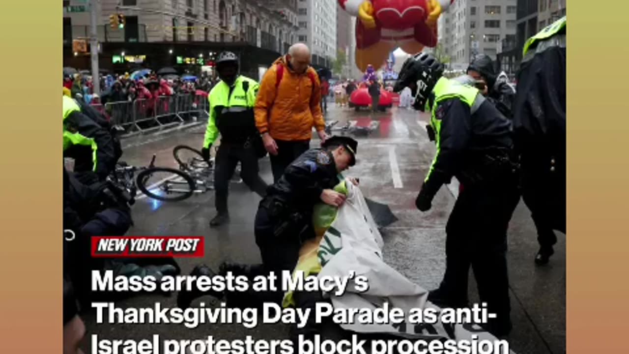 ha ha ha it's sucks for those anti israel protesters no Thanksgiving for them 11/28/24🦃🇺🇸