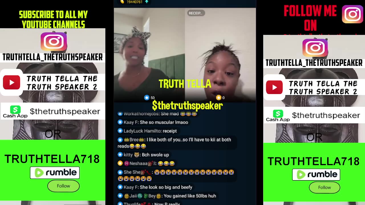 SAVANNA MARIA GARCIA GOING IN ON RECEIPTQUEEN THEN THEY LINE UP IN OK MODE