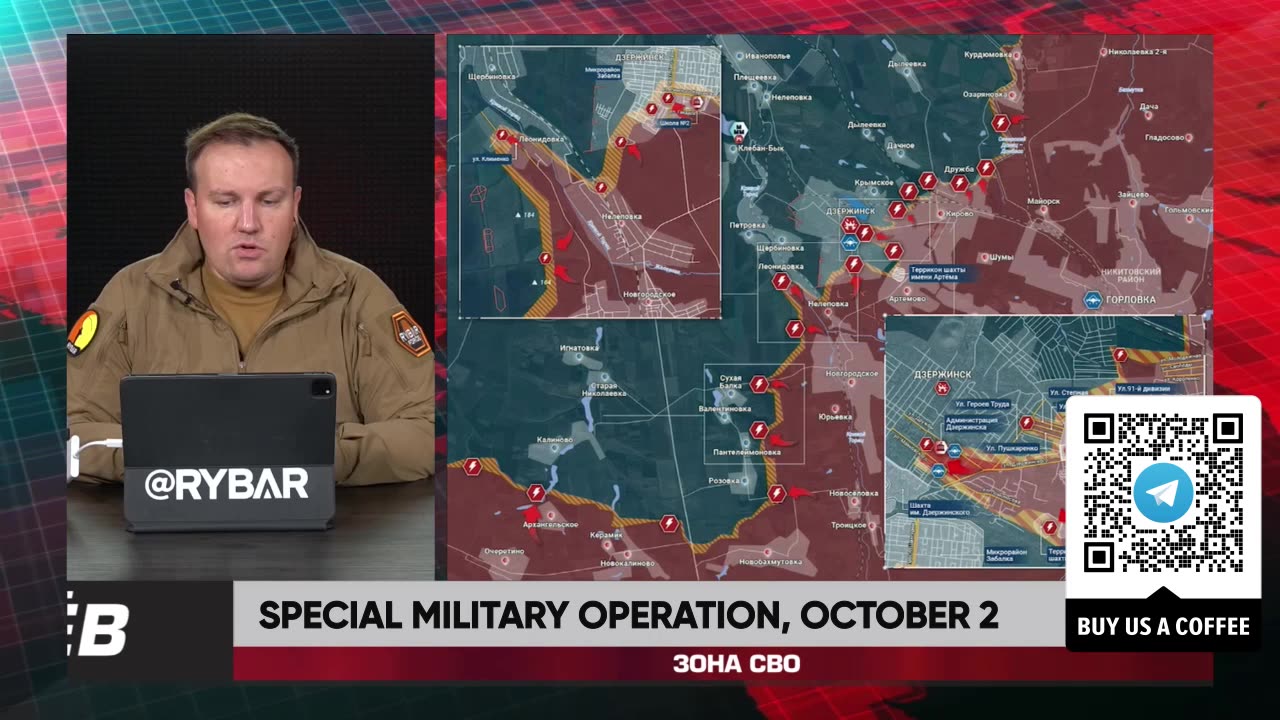 ❗️🇷🇺🇺🇦🎞 RYBAR HIGHLIGHTS OF THE RUSSIAN MILITARY OPERATION IN UKRAINE ON Oct.2, 2024