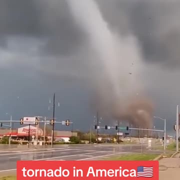 Tornado in America 25 September 😳😵‍💫