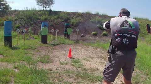 Flag Initiated Reactive Target Stage