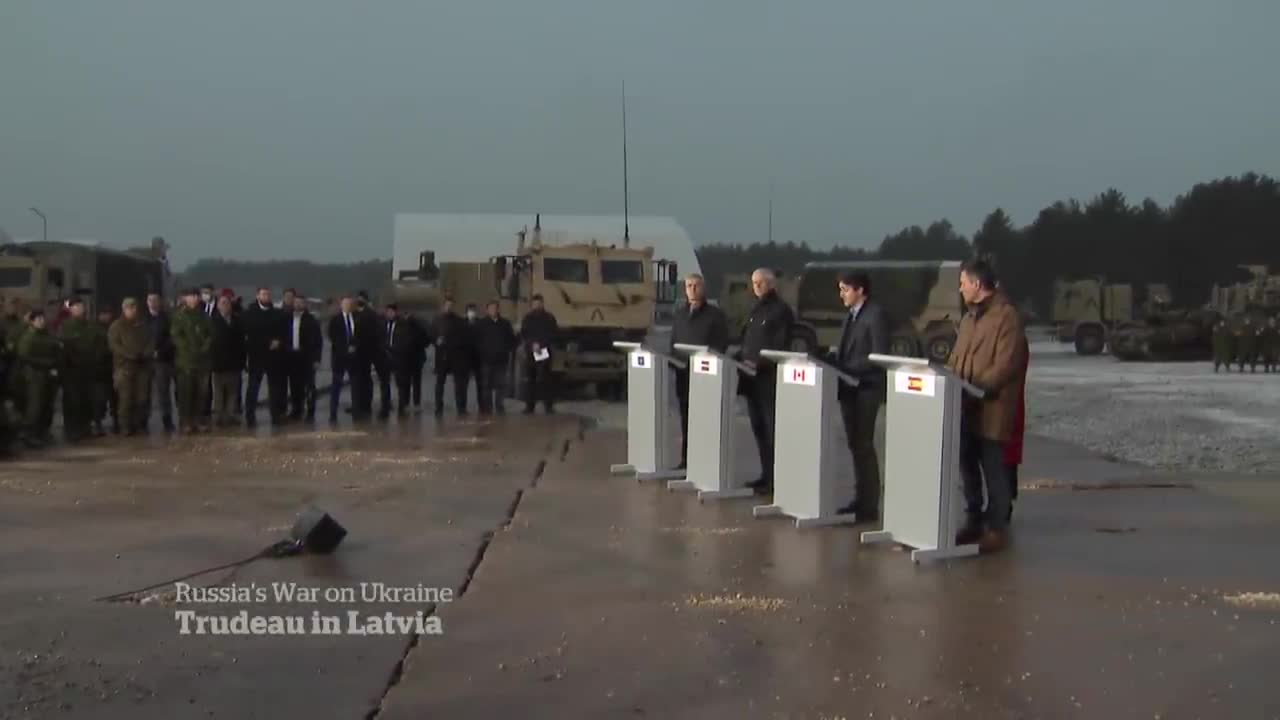 Trudeau extends Canada’s commitment to NATO mission in Latvia