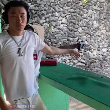 This man should NOT have a weapon...