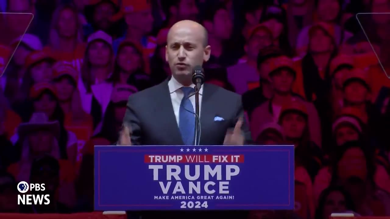 Stephen Miller: "America is for Americans only, and that man took a bullet for you."