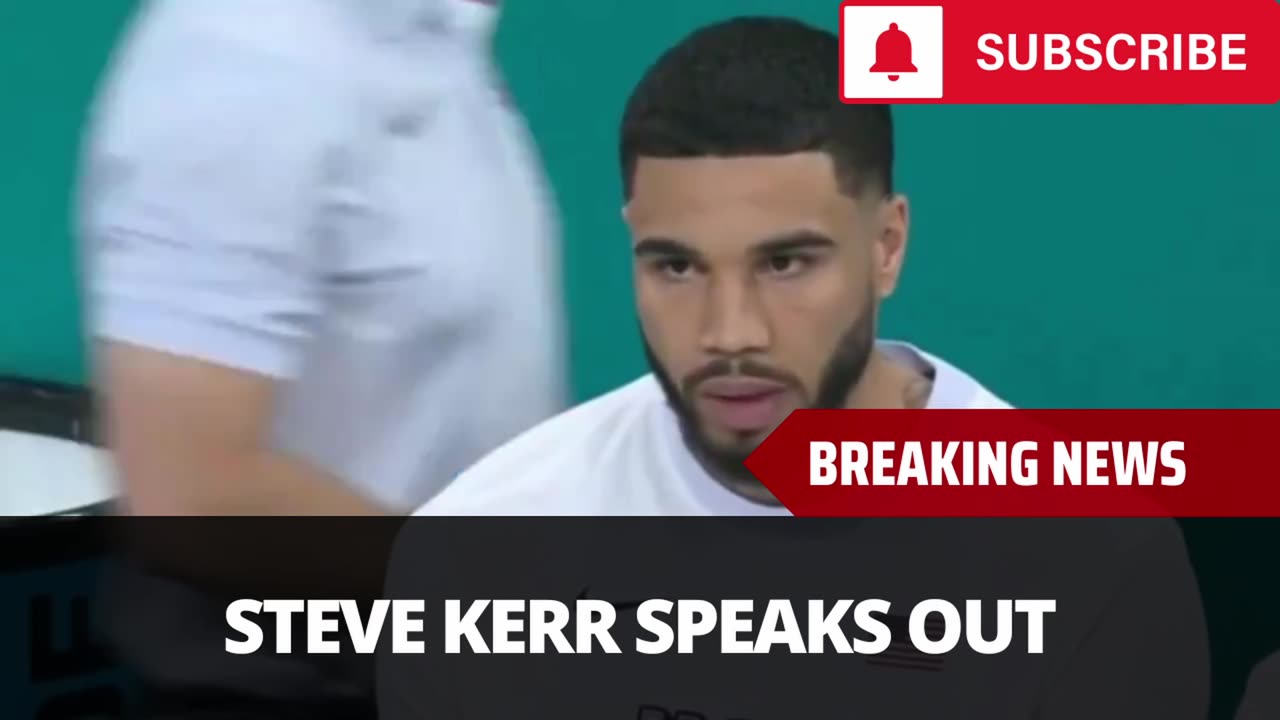 Steve Kerr Speaks Out On Tatum Not Playing Against Serbia