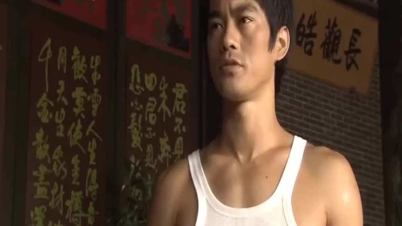 Bruce lee movie scene