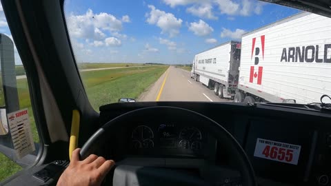 How Canada truck driver starts 5000 km long trip #trucklife