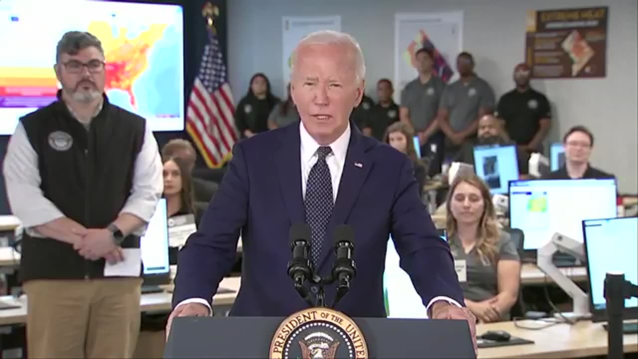 🚨Just in: Biden called Americans who deny climate change “really dumb”