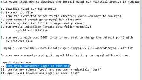 IPGraySpace: MYSQL - How to download and install mysql 5.7 noinstall archive in windows 10