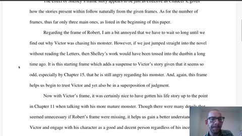 Reading ENG45123 "Fishing for Frame Stories in Frankenstein"