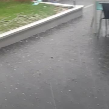 the storm after the good weather