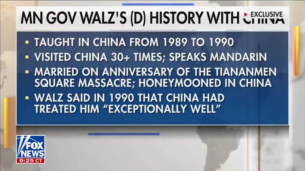 Tim Walz - Ties To China