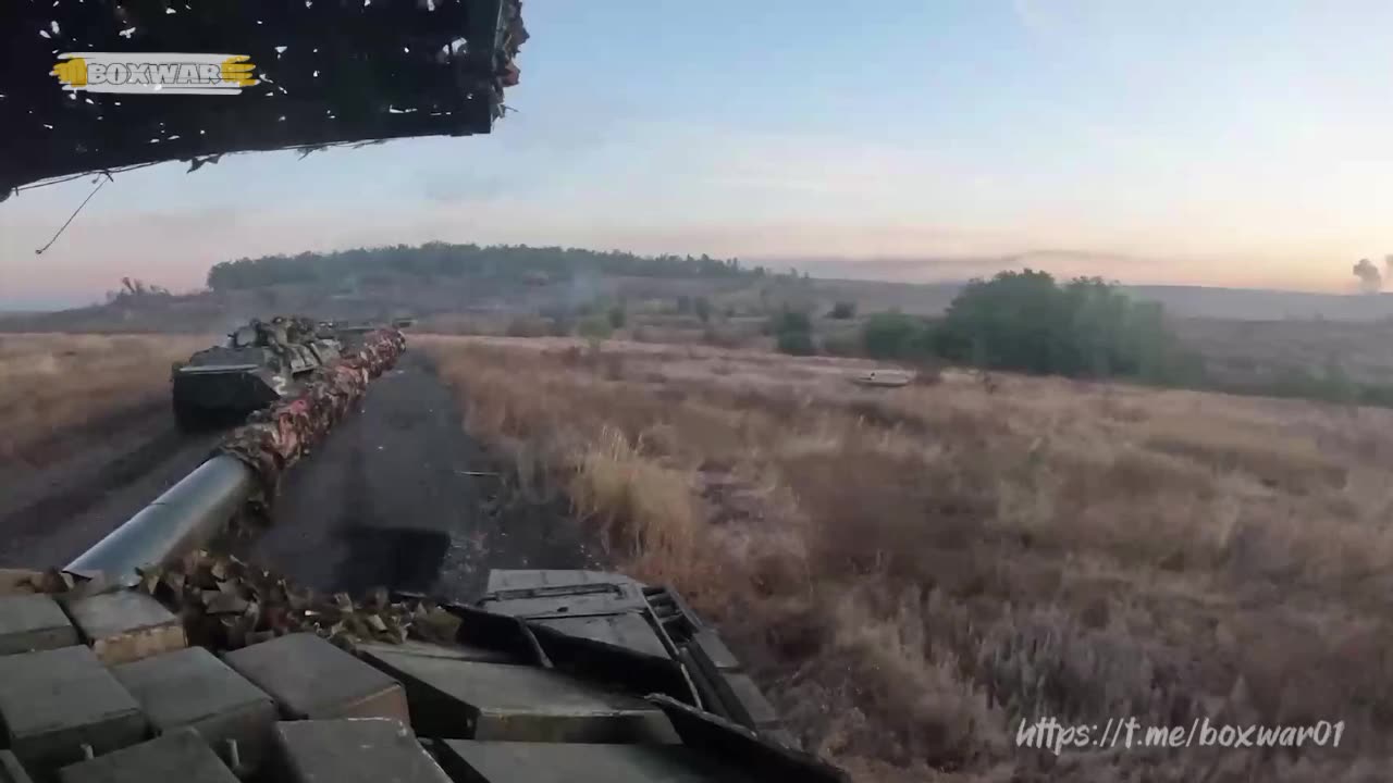 ‼️🇷🇺⚡️Battle for Avdeevka: our tanks are advancing on the enemy’s fortifications.
