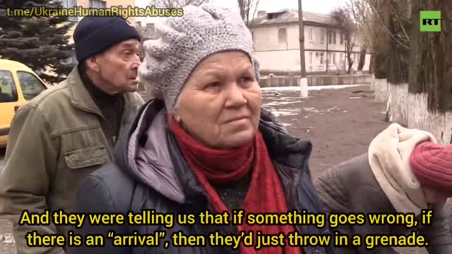 2023-01-13 In Soledar, the Armed Forces of Ukraine were hiding behind civilians