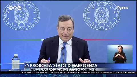 PROROGA STATO D'EMERGENZA - BYOBLU24 13.12.2021