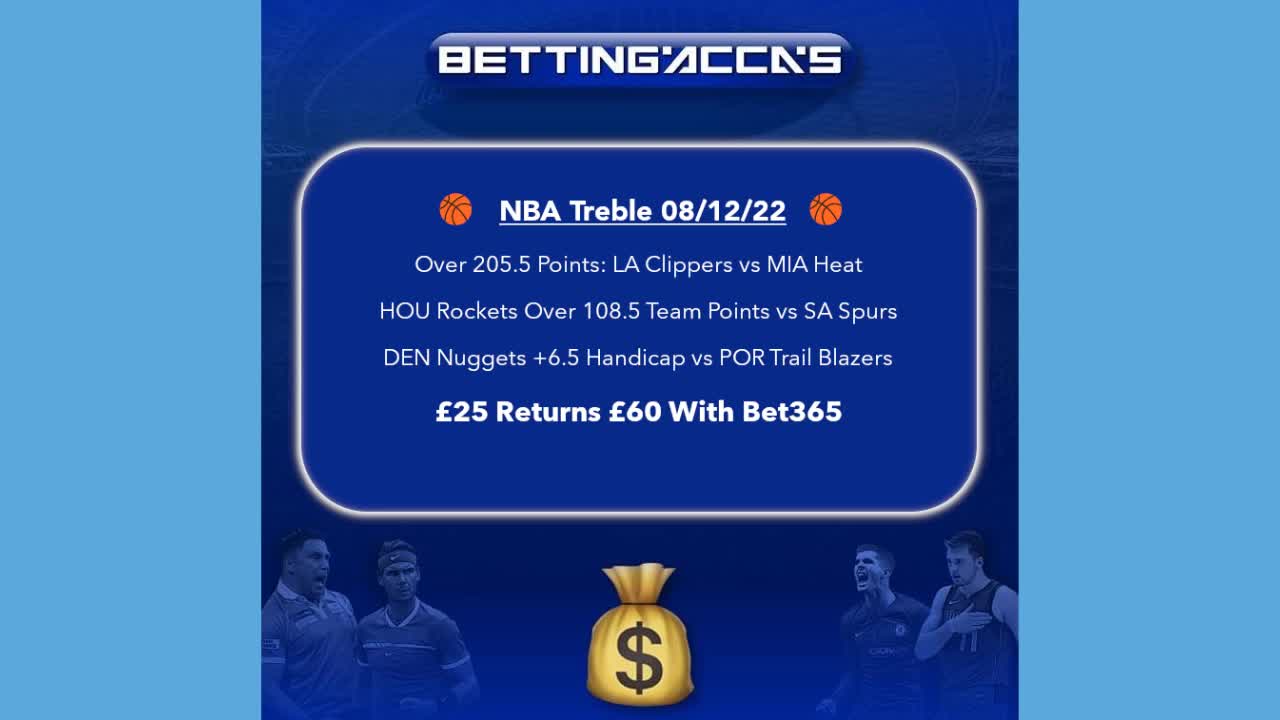 NBA Treble 08/12/22