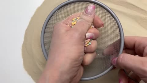 ASMR Baking Soda with relaxing sounds and satisfying textures