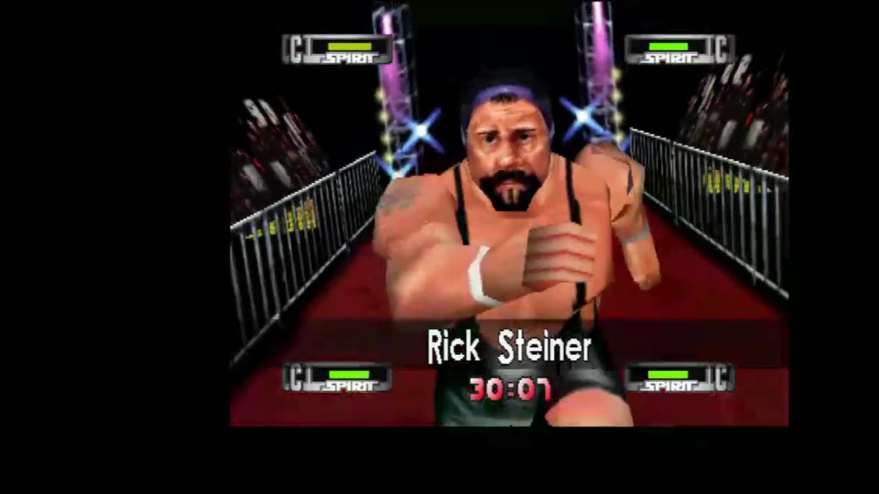 WCW Nitro - Rick Steiner - Ring Run