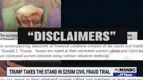 Donald Trump testifies in his civil fraud trial