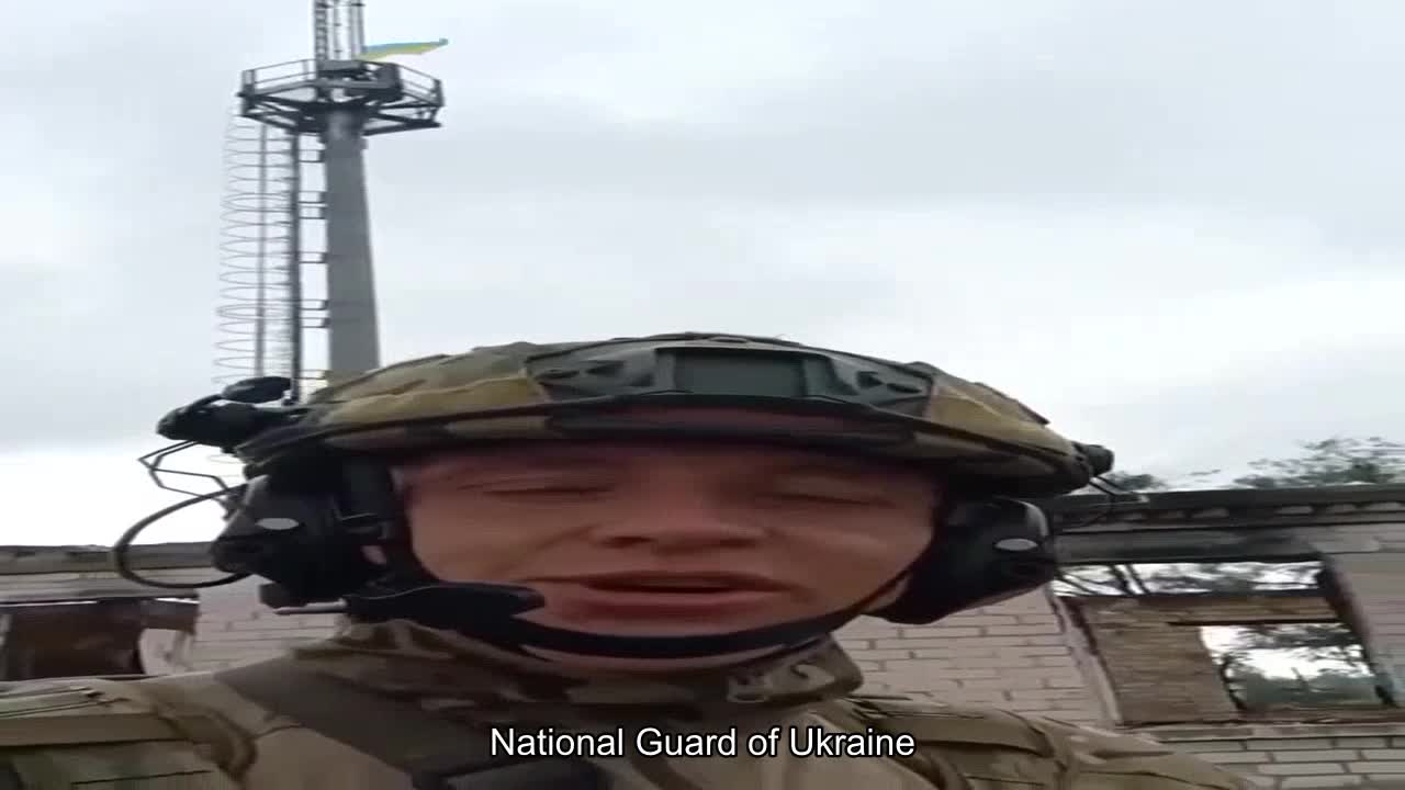 Dibrova, Donetsk Oblast returns under the Ukrainian flag, a fighter of the National Guard