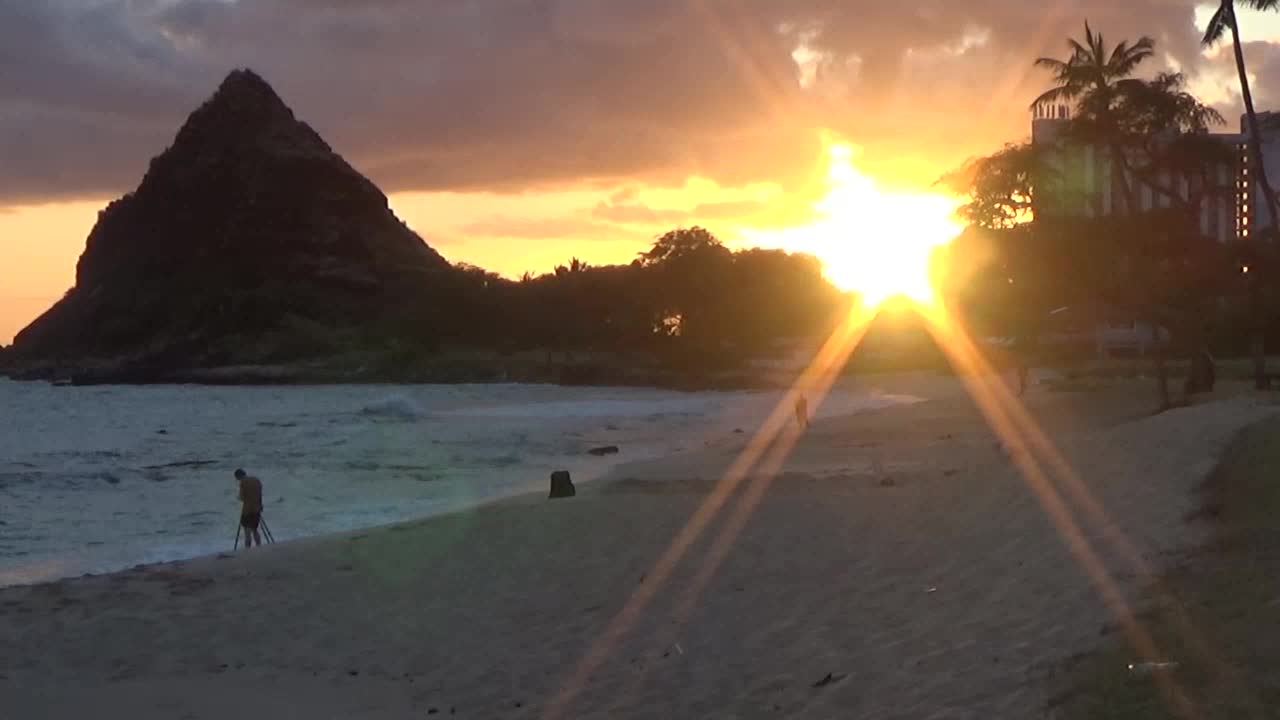 Wai'anae, HI — Mauna Lahilahi Beach Park - Sunset