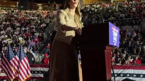 ALINA HABBA: Thank you, Georgia! Get ready, America! In 8 days, we will WIN back our country!!!