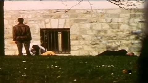 Dictator ceausescu & Wife Elena fake execution.