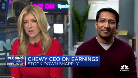 Chewy stock plunges after earnings, CEO explains results