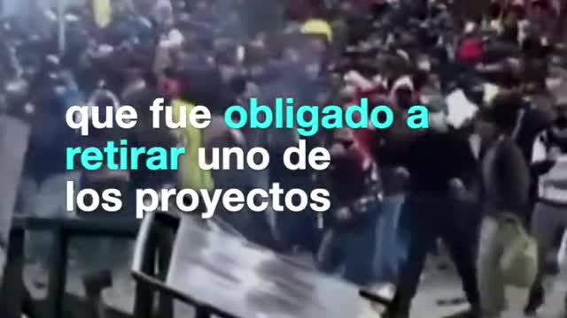 Colombia Brutal repression