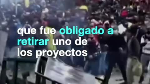 Colombia Brutal repression