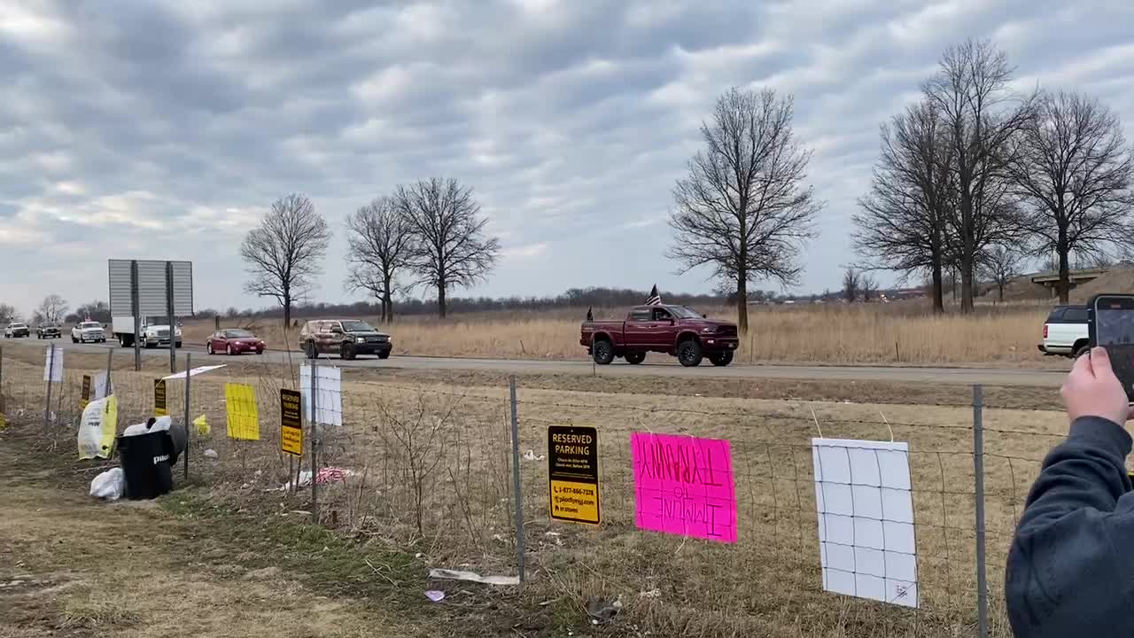 Truckers US Convoy Oakwood Illinois