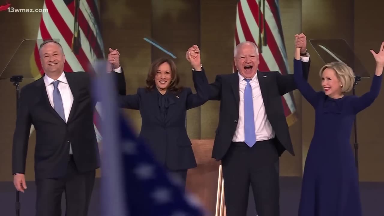 Kamala Harris becomes nominee after speech during Democratic National Convention