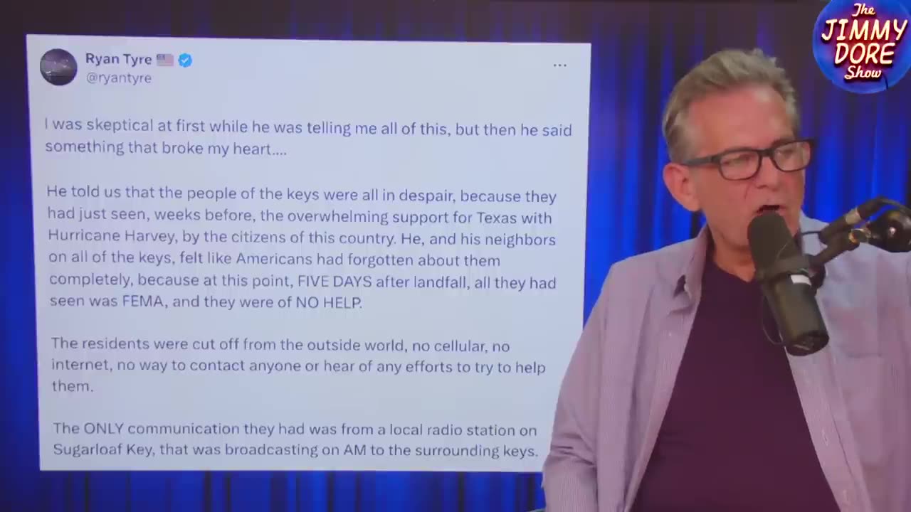 HERE’S WHY They Won’t Allow Volunteer Hurricane Aid! (Jimmy Dore Show - Oct.2024)