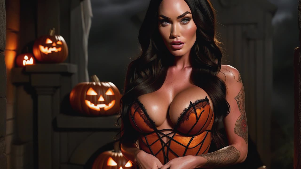 Ready for Haloween Megan Fox