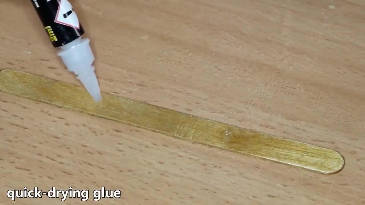 Glue on a stick