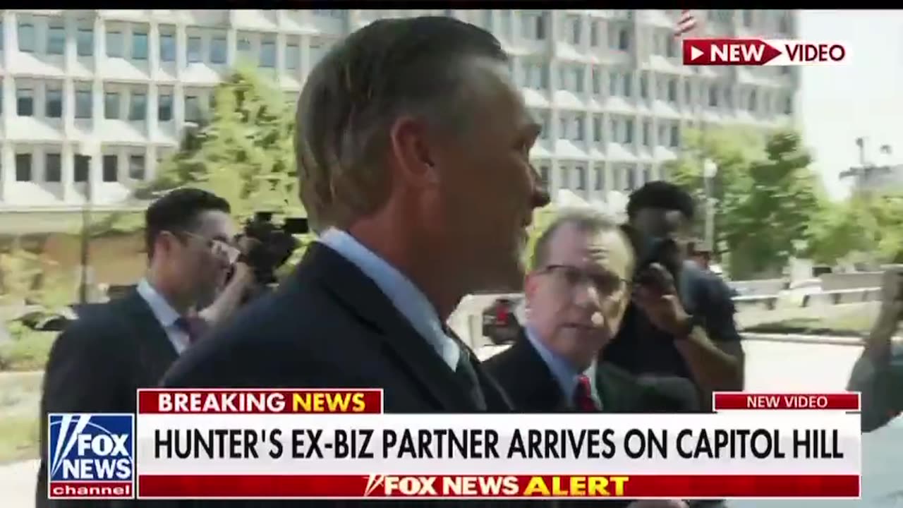 ARCHER ARRIVES: Ex-Hunter Biden Biz Partner All Smiles as He Arrives to Testify [WATCH]