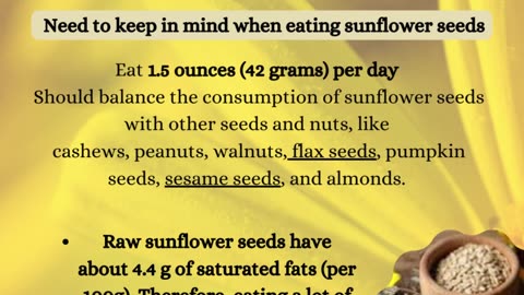 Sun Flower Seeds