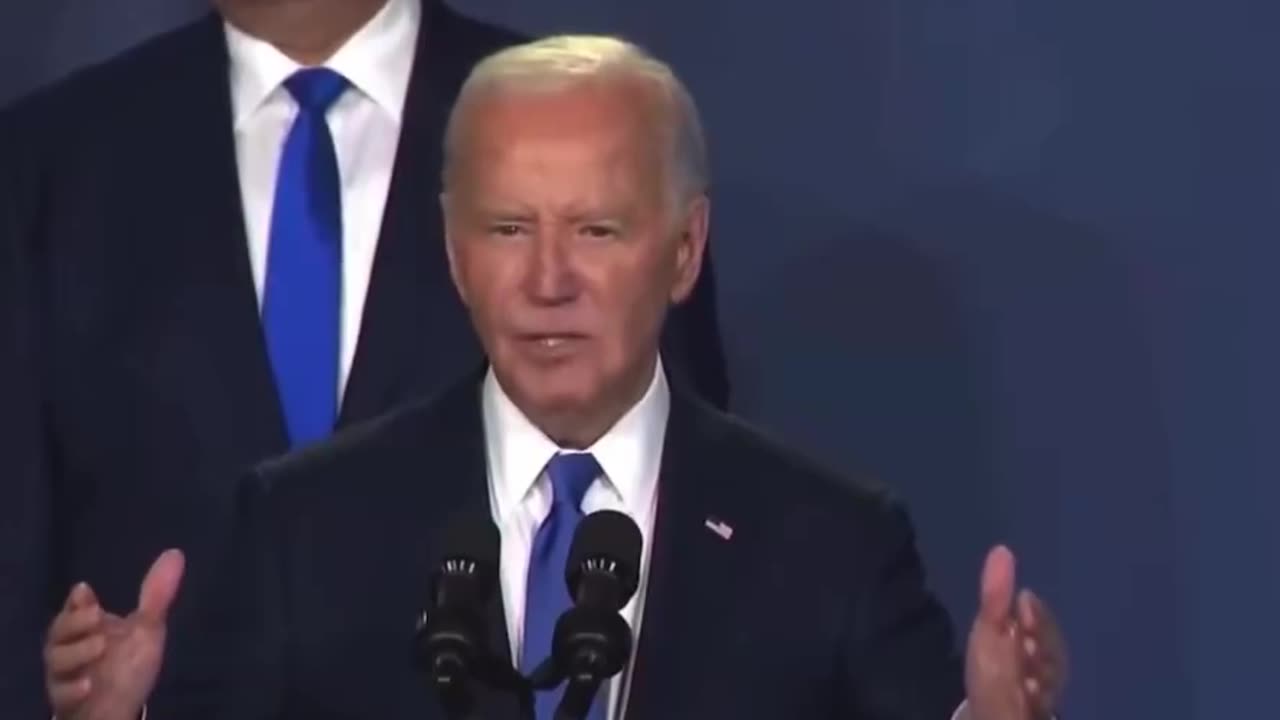Joe Biden just introduced the President of Ukraine, Volodymyr Zelensky, as