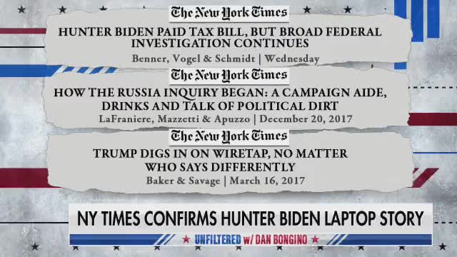 Charlie Kirk slams the New York Times for failing to confirm the Hunter Biden laptop story