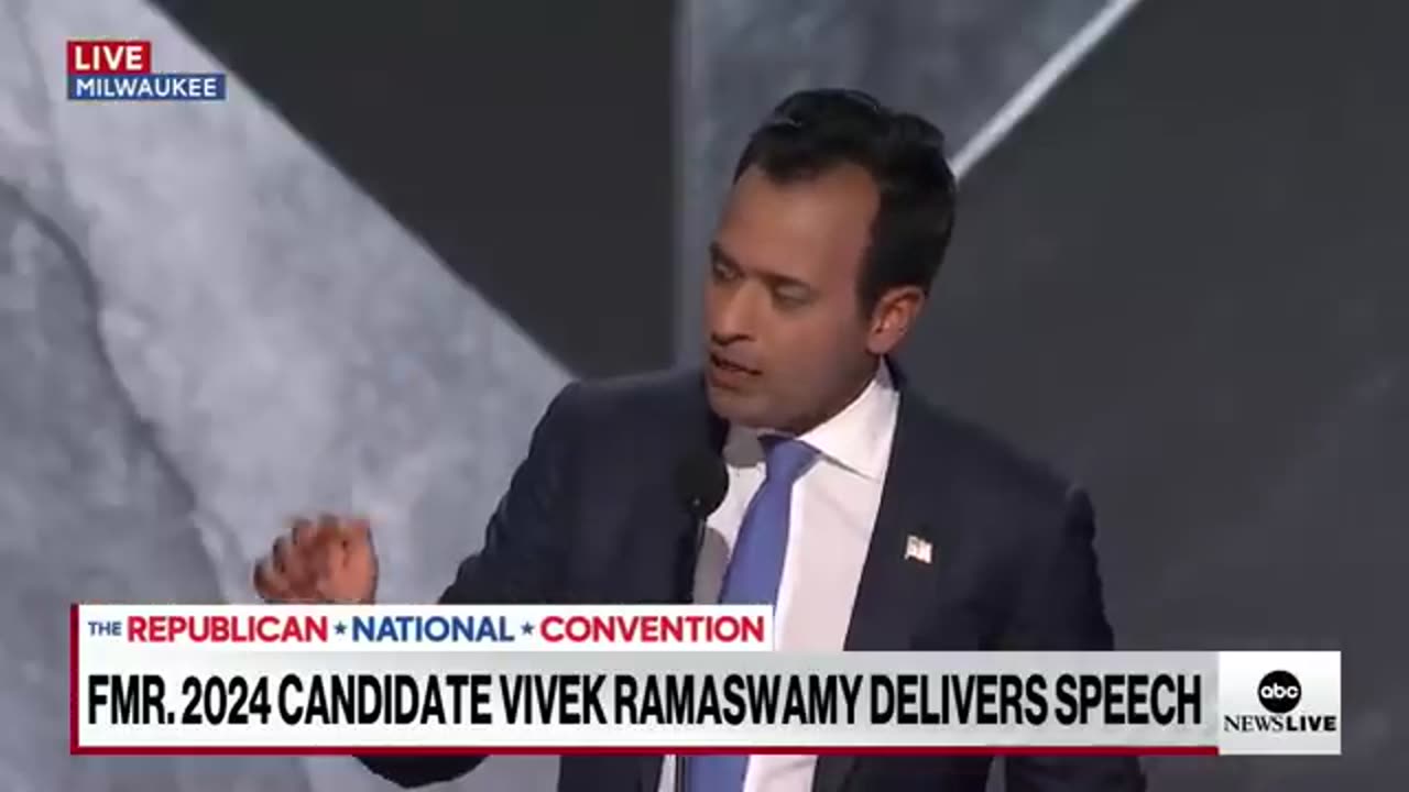 Vivek Ramaswamy urges crowd to ‘vote Trump' at RNC day 2 ABC News