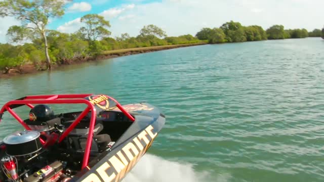 Racing Drone Beats Jet Boat in 200 KPH Race