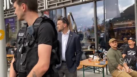 Jack Posobiec got detained at Davos