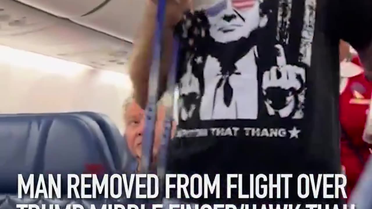 A Florida man was removed from a Delta Airlines flight over a t-shirt