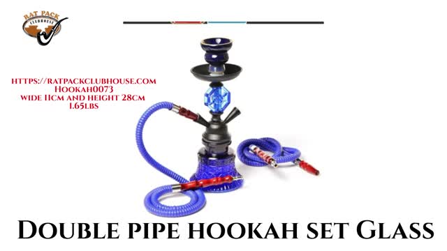 Rat Pack Clubhouse Hookahs