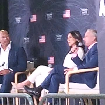RFK JR & TULSI GABBARD SAVE AMERICA TOUR 10/29/24 #saveamerica24