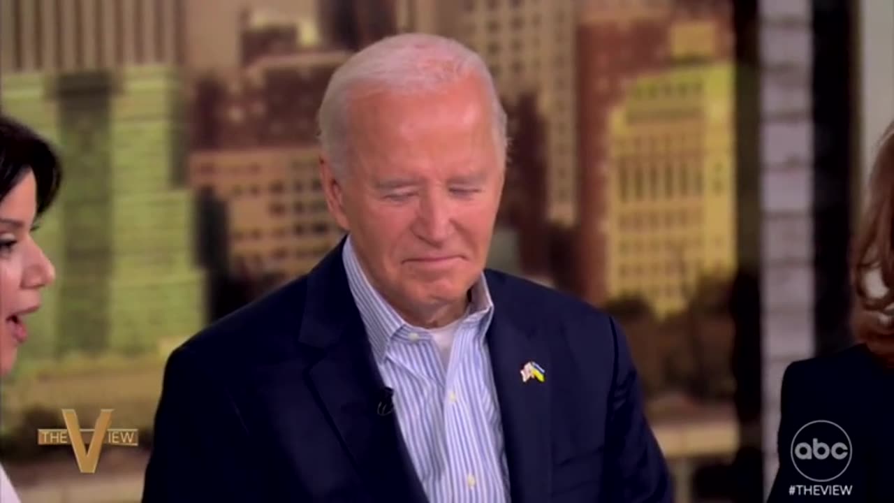 Biden Pretends To Kill Bug When Whoopi Goldberg Compares Trump To One