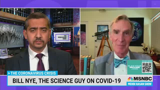 Bill Nye: It's Not Fair Anti-Vaxxers Allow COVID to Mutate In Their Bodies